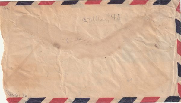 1946  CHINA-USA..UNRRA..AIRMAIL..POST WAR INFLATION.. [20289] - Image 2