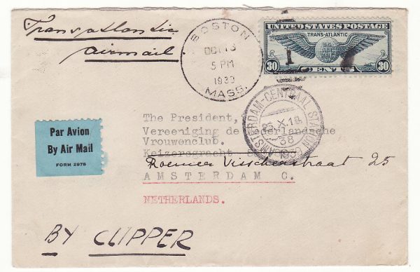 1938..USA - NETHERLANDS..1938 MORAL RE-ARMAMENT…