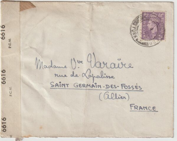1944  GB - FRANCE...FREE FRENCH AIR FORCE
