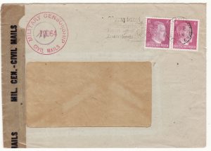 1945  GERMANY..ALLIED OCCUPATION UBERROLLER MAIL…