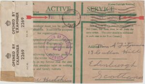 1942   BERMUDA - SCOTLAND…TRANS ATLANTIC FERRY SERVICE..