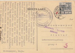 1940  N.E.I .... WW2 GERMAN INTERNED by DUTCH in SIANTAR CAMP ….