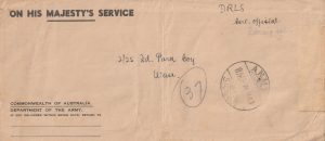 1943  PAPUA & N.G…OHMS-DESPATCH RIDER LETTER SERVICE..