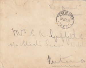 1899  SOUTH AFRICA - ..BOER SOLDIERS MAIL. .. ..