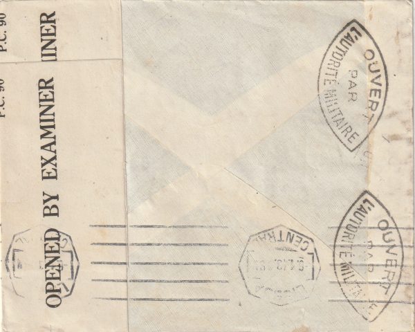 1942  CAMEROUN-SWITZERLAND..DOUBLE CENSORED at 8f50 RATE.. [22229] - Image 2