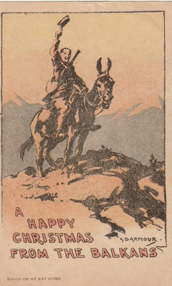 1917  GREECE - GB ..JERSEY, CHANNEL Is. & XMAS GREETINGS.. [22280] - Image 2