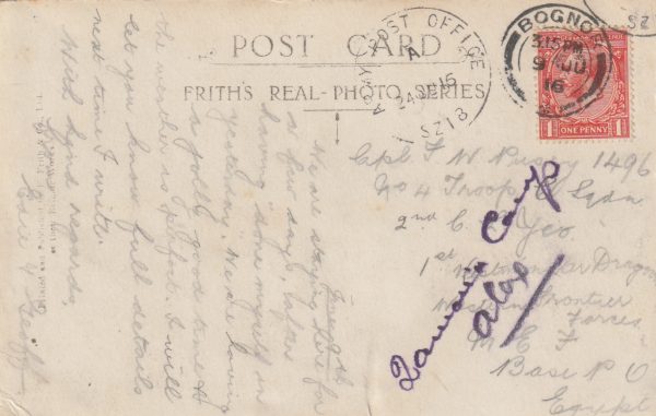 1916  GB - EGYPT (WESTERN FRONTIER FORCE)..