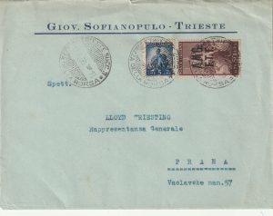 1950  TRIESTE - CZECHOSLOVAKIA…POST WW2 ALLIED MILITARY GOVERNMENT ...