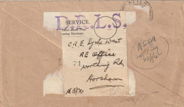 1942  GB…DESPATCH RIDER LETTER SERVICE.. [22619] - Image 2