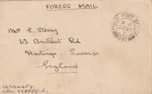 1946 INDIA - GB.. 81st WEST AFRICAN DIVISION...