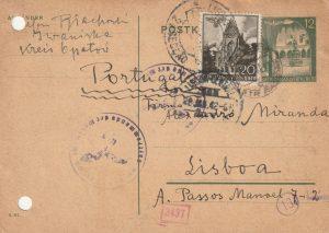 1942  POLAND - PORTUGAL..GENERAL GOVERNMENT to UNDERCOVER ADDRESS..