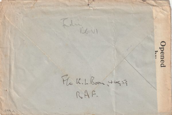 1944  ITALY - GB..WW2 RAF with BASE CENSOR.. [22678] - Image 2