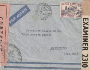 1944  TUNISIA - GB…WW2 DOUBLE CENSORSHIP..