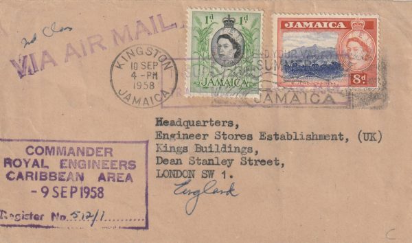 1958  JAMAICA - GB..BRITISH FORCES..