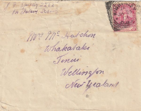 1901  SOUTH AFRICA (BOER WAR) …N.Z. CONTINGENT..