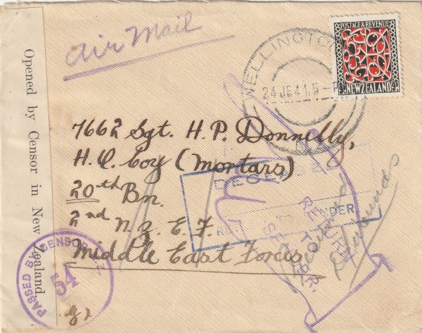 1941  NEW ZEALAND..HQ Coy