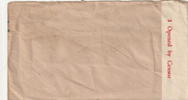 1943  PAPUA  & N.G. - AUSTRALIA ..WW2 ACTIVE SERVICE HONOUR ENVELOPE... [22890] - Image 2