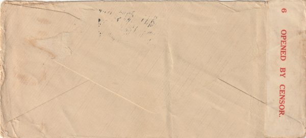 1943  AUSTRALIA - N.Z….TASMANIA  CENSOR.. [22912] - Image 2