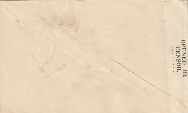 1940  AUSTRALIA - GB..1940 LAUNCESTON 8 DOT LABEL.. [22926] - Image 2