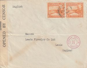 1941 CYPRUS - GB..WW2 CENSORED..