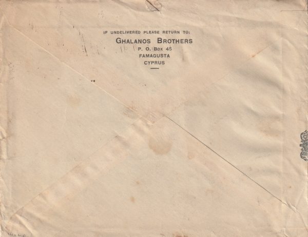 1941 CYPRUS - GB..WW2 CENSORED.. [22936] - Image 2