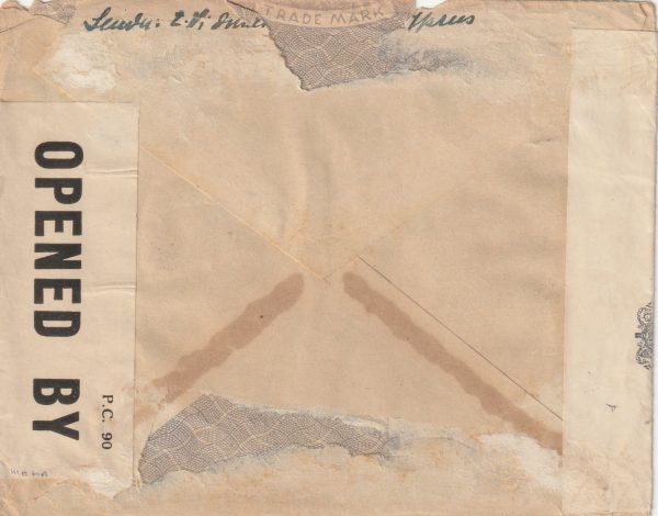 1940 CYPRUS - SWITZERLAND ..WW2 CENSORSHIP.. [22946] - Image 2