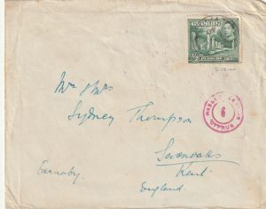1940 CYPRUS - GB..WW2 CENSORSHIP..PRINTED MATTER RATE..