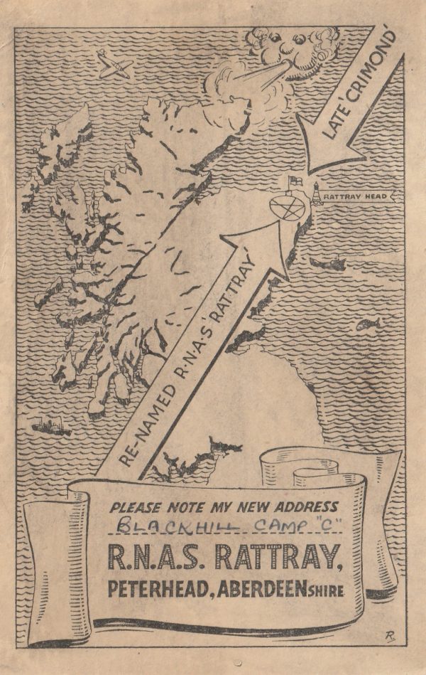 1945  GREAT BRITAIN…WW2 BLACK HILL CAMP R.N.A.S… [22974] - Image 2