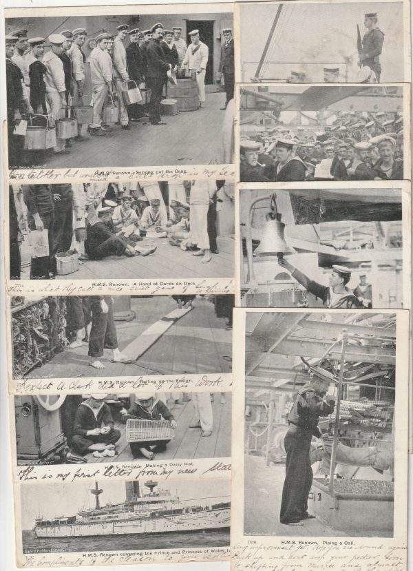 1905-06 INDIA - GB..ROYAL YACHT "RENOWN" ON ROYAL TOUR.. [22978] - Image 2