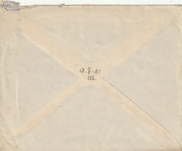 1941  GIBRALTAR - GB..NAVAL FORCE "H" AIR FEE PAID.. [22983] - Image 2