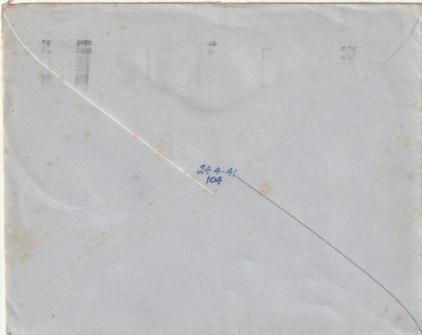 1941  GIBRALTAR - GB..NAVAL FORCE "H" AIR FEE PAID.. [22985] - Image 2