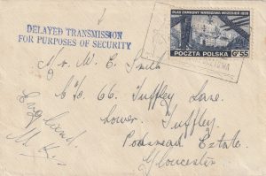 1940 - 1945 POLAND - GB…POLISH FREE FORCES NAVAL MAIL..