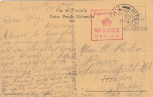 1915 GREECE (MUDROS) - GB..3rd AUSTRALIAN GEN. HOSPITAL..
