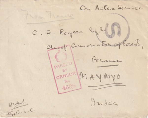 1918  FRANCE - BURMA..BURMESE CONTINGENT..