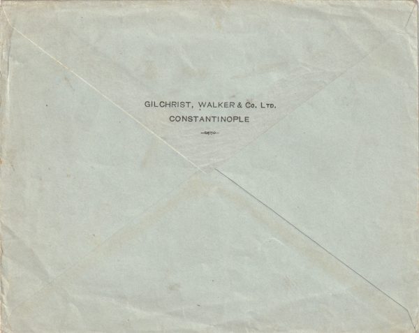 1914 TURKEY - EGYPT ..RED STAR SURCHARGE & MUTE WAVY LINES.. [23075] - Image 2