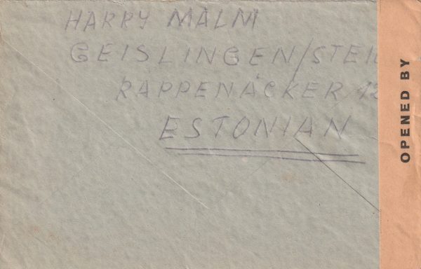 1945 GERMANY..D.P. CAMP to D.P. CAMP.. [23076] - Image 2