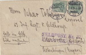 1914 GERMANY..BERLIN TO LIEBENBURGEN…
