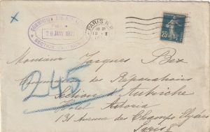 1921 FRANCE…1921 WW1 REPARATIONS AGAINST AUSTRIA..