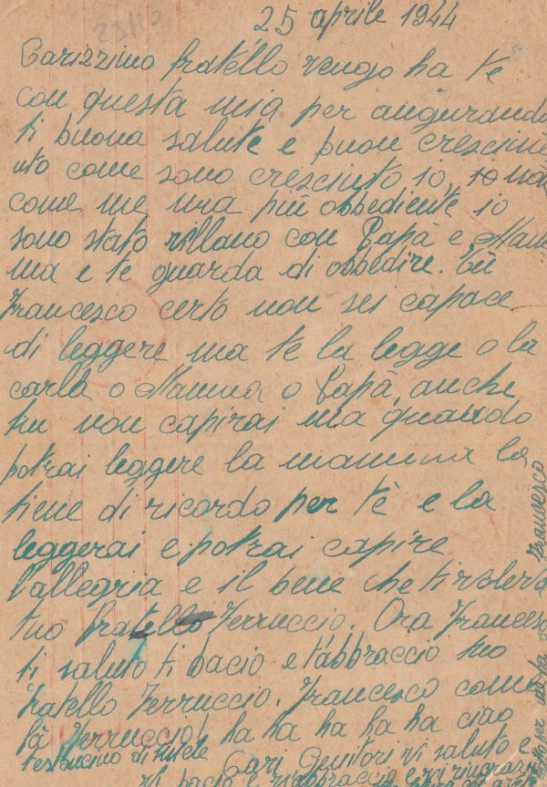 1944 GERMANY - ITALY..FELDPOST to ITALIAN GRENADIER UNIT.. [23098] - Image 2