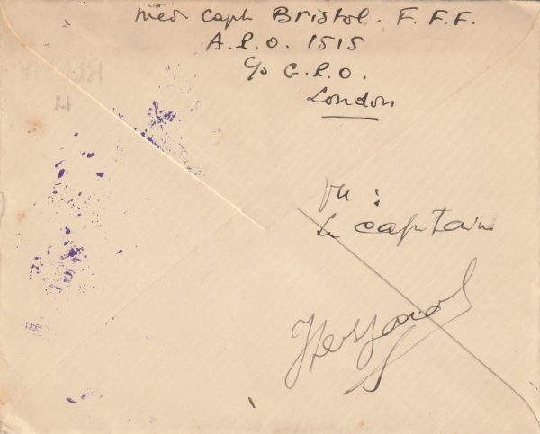 1940-41 MALAYA - GB..FREE FRENCH LIAISON?.. [23106] - Image 2