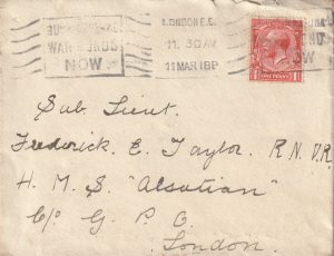 1918  GB..HMS ALSATION in FAROE Is. & ICELAND..