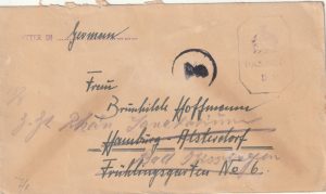 1943 JAMAICA - GERMANY…INTERNED MERCHANTMAN..
