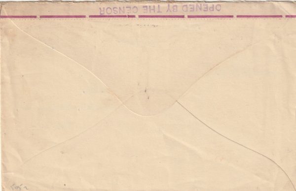 1915  CEYLON - USA.. WW1 CENSORED.. [23119] - Image 2