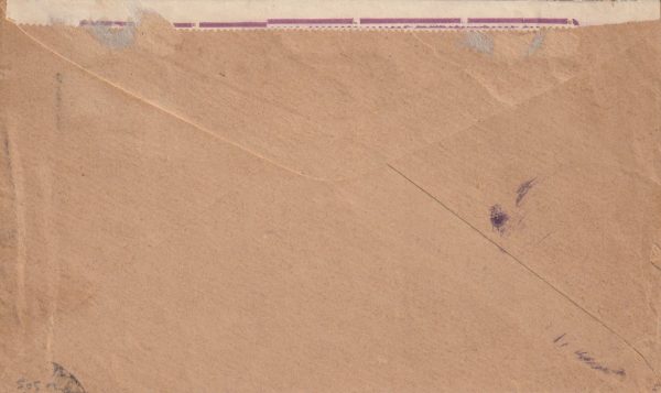 1918 CEYLON - DENMARK..WW1 CENSORED.. [23120] - Image 2