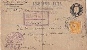 1919 FRANCE…US A.E.F. FORCES REGISTERED