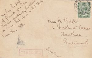 1917  FALKLAND Is. - GB..HMS LANCASTER..