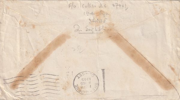 1945 BURMA - GB…RAFPOST 303 RAMREE ISLAND.. [23134] - Image 2