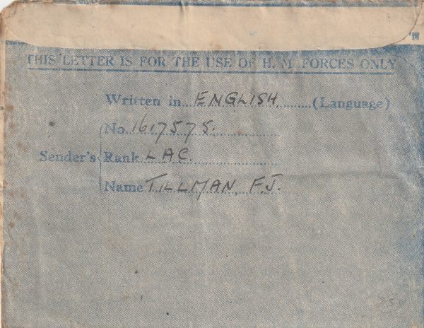 1945 BURMA - GB..RAF CENSOR 50 (R 17)… [23135] - Image 2