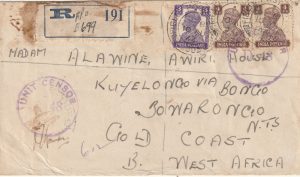 1944 BURMA - GOLD COAST..81st WEST AFRICAN DIVISION