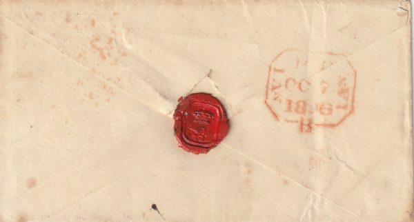 1846 MALTA - GB…TO LADY NAPIER from LORD NAPIER.. [23142] - Image 2